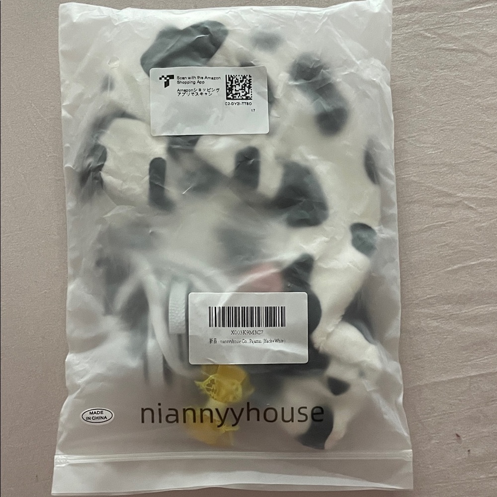 Adorable Cow Print Baby Outfit with Hat